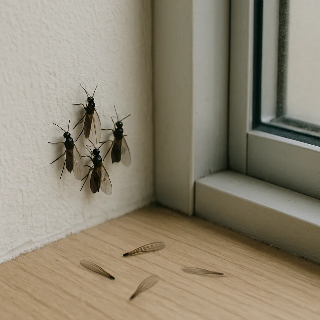 羽アリが出たの例